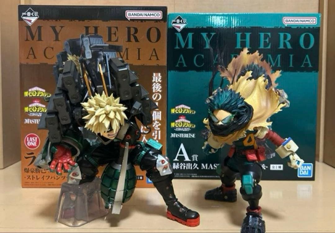 僕のヒーローアカデミア フィギュア 爆豪勝己 ラストワン 緑谷【箱つきません】
