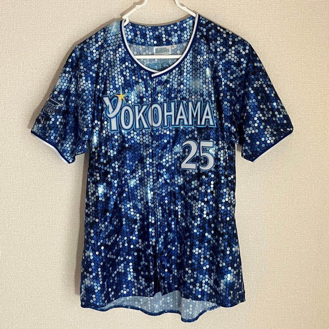 筒香嘉智 横浜ベイスターズ ユニフォーム 刺繍 スターナイト 2018