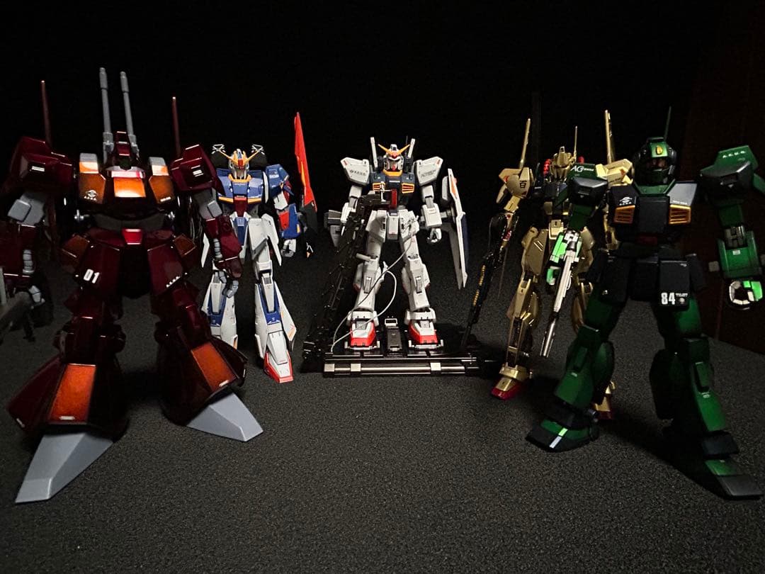 MG Zガンダム　ver.kaグラデーション塗装完成品