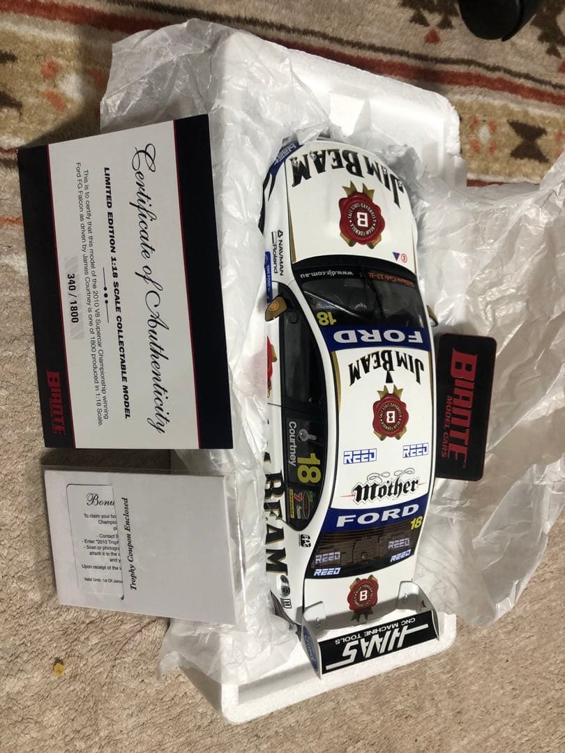 1/18 ミニカー　Jim Beam Racing