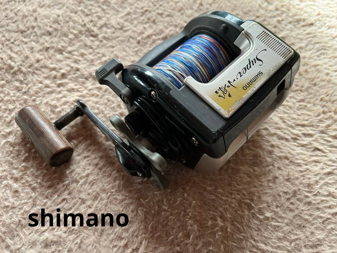 Shimano シマノ SUPER 小船3000 PEライン付き　青物 タコ 等