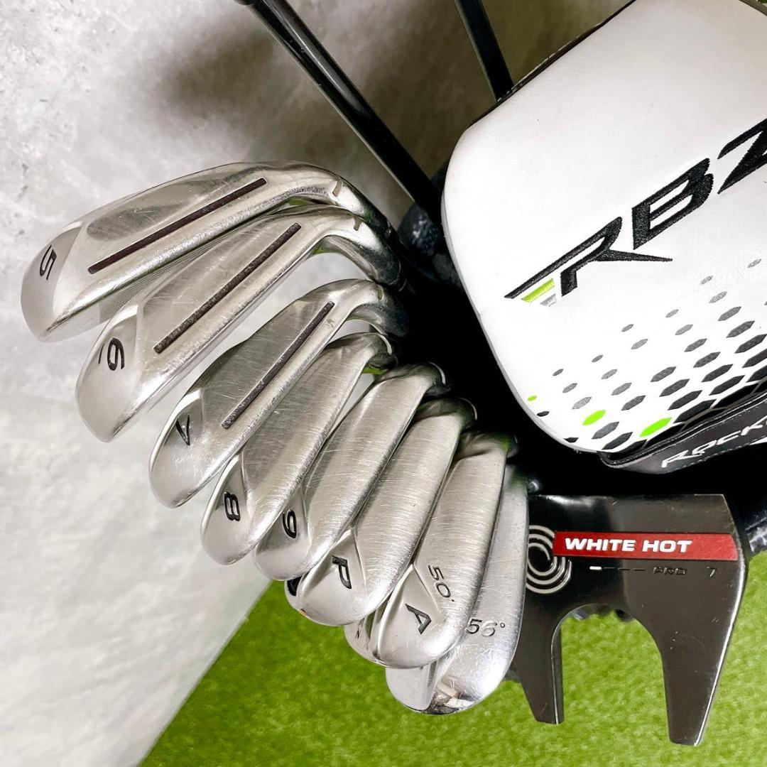 貴重レフティ テーラーメイド RBZ メンズゴルフ12本 左利き 初心者 大人気
