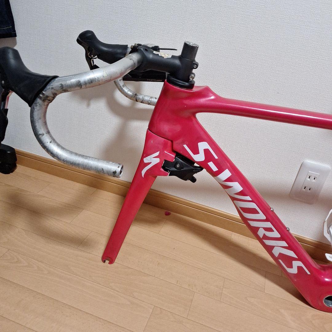 SPECIALIZED S-WORKS ロードバイクフレーム ピンク