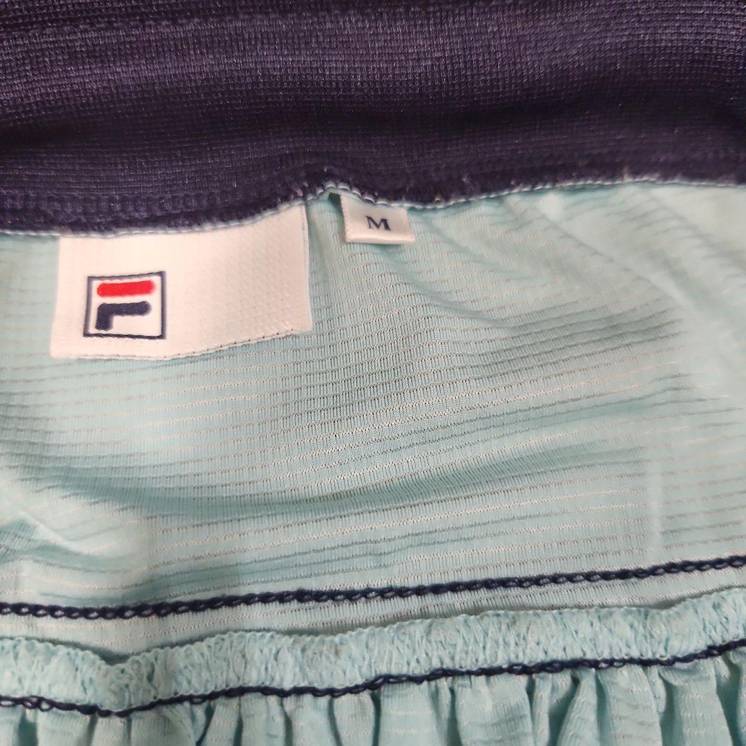 FILA スポーツセットアップ 水色/ネイビー