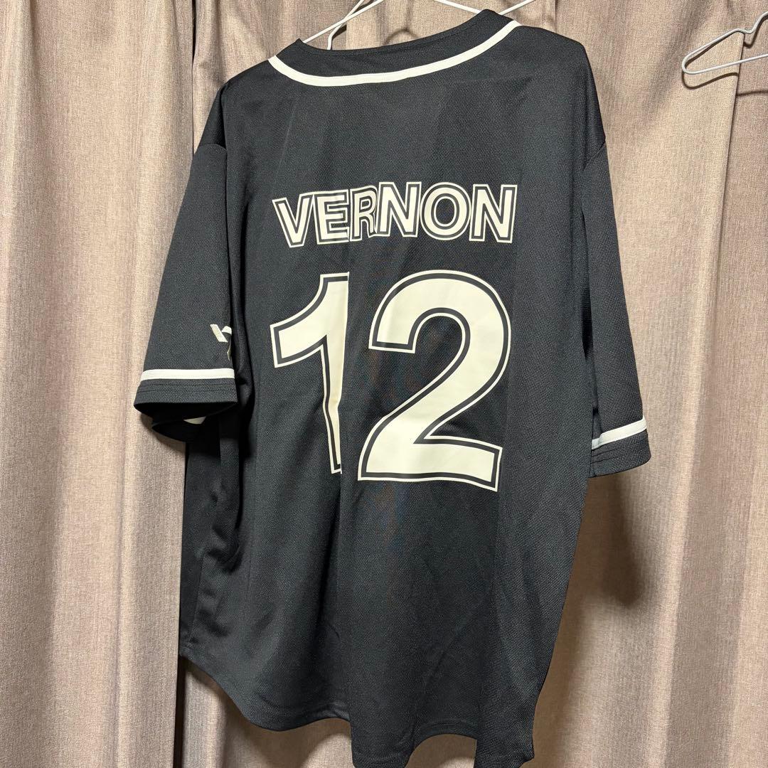 SEVENTEEN VERNON RIGHT HERE ベースボールシャツ