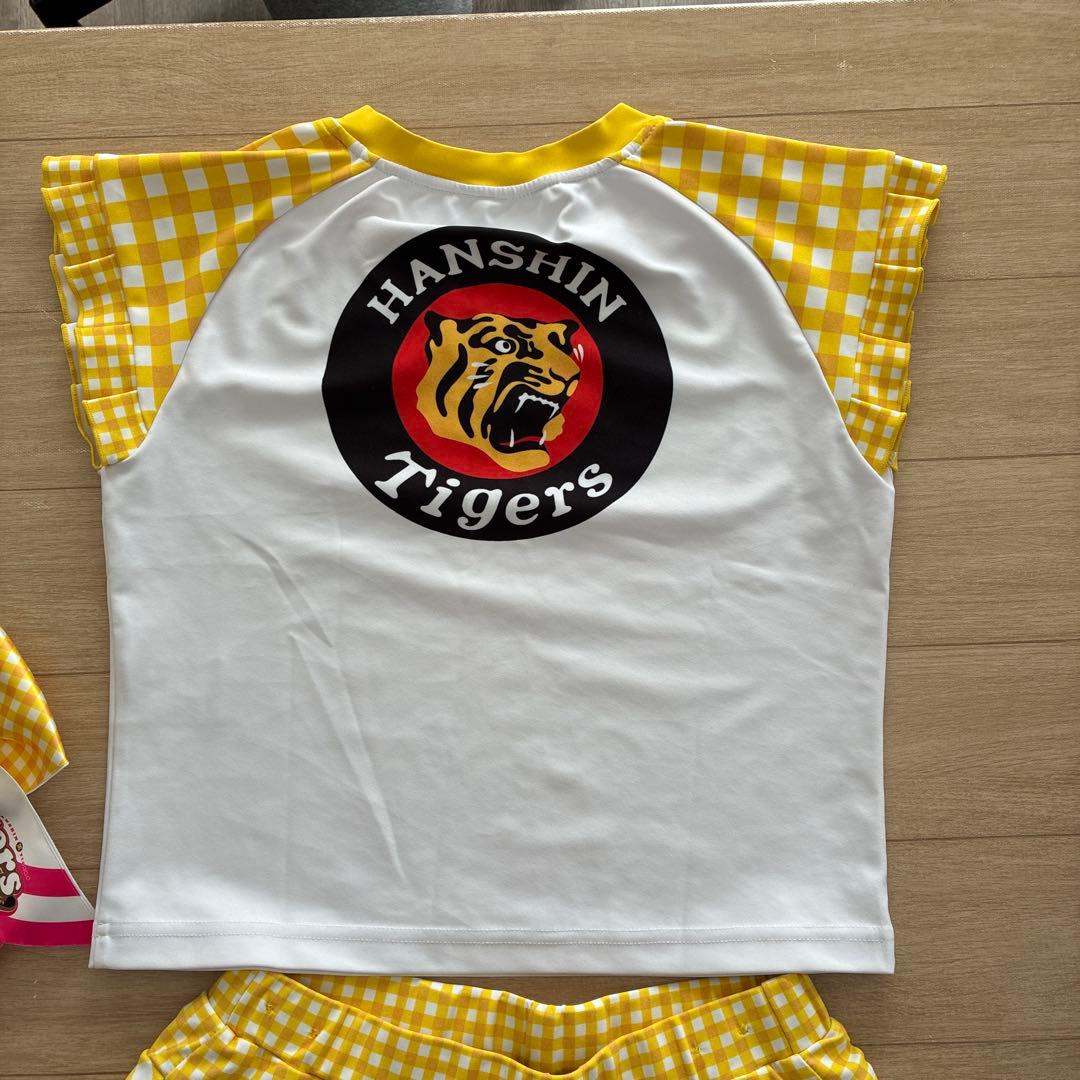 Tigers Girls チアリーディングウェア 3点セット　150cm