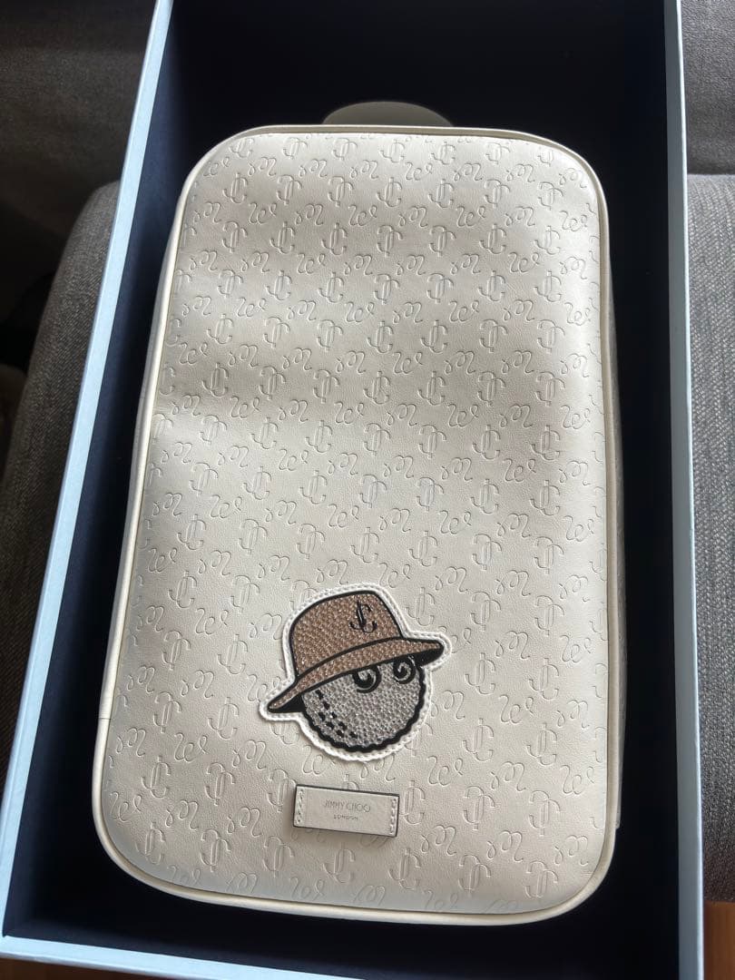 【新品未使用】JimmyChoo✖️マルボン ゴルフシューズケース 国内完売