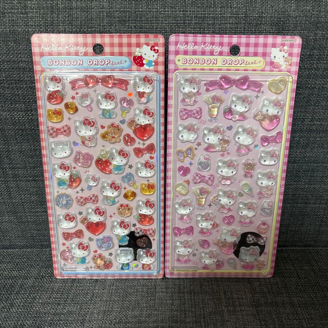 【正規品】【6枚セット】ボンボンドロップシール　サンリオ　第二弾