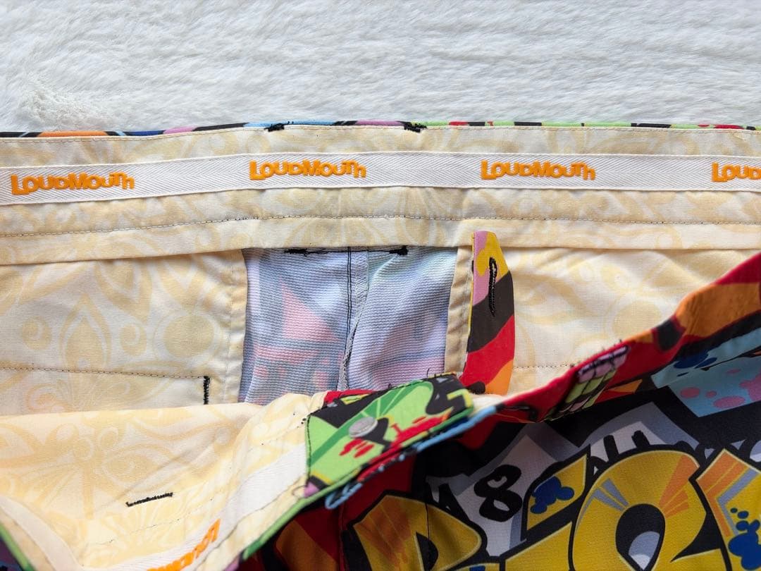 LOUDMOUTH GOLF スラックス パンツ　XL