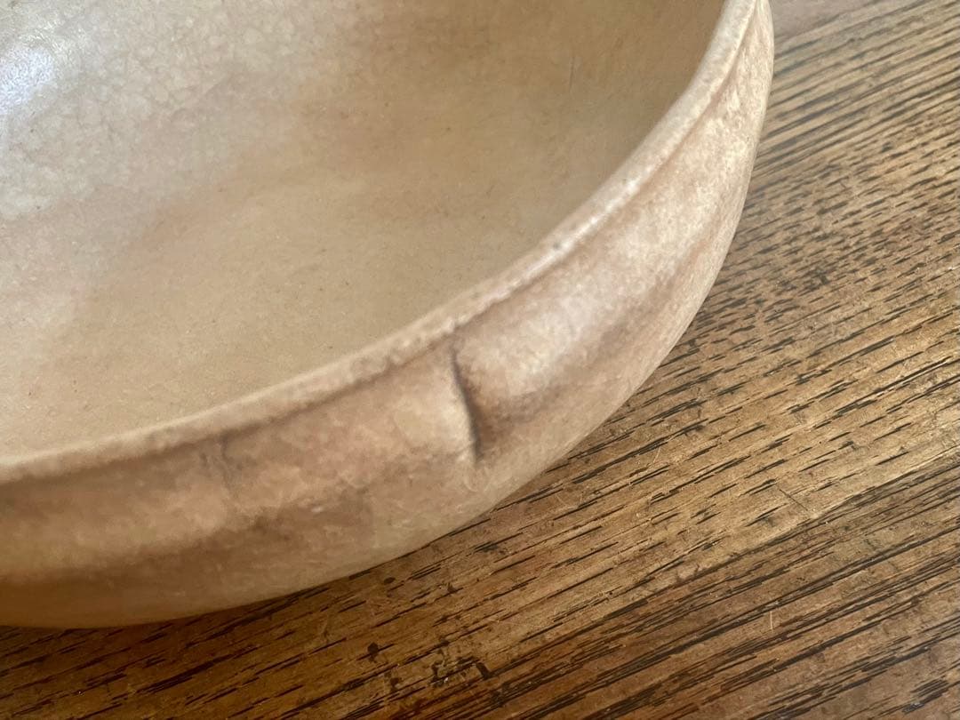 希少♪美品*岩切秀央*使いやすい大きさ*深皿*陶芸*器