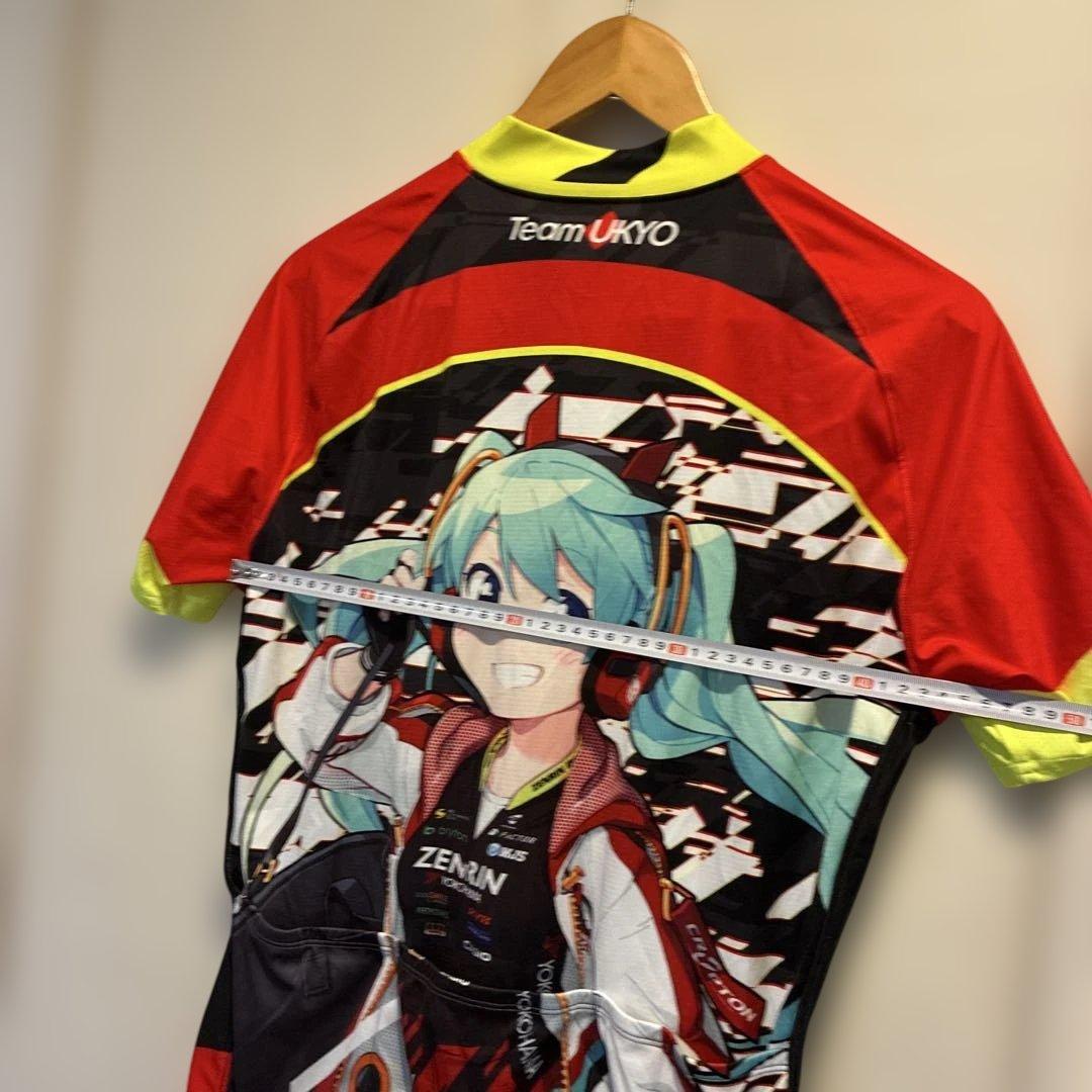 Team UKYO初音ミク サイクルジャージ2XLレーシングミク2020管理c5