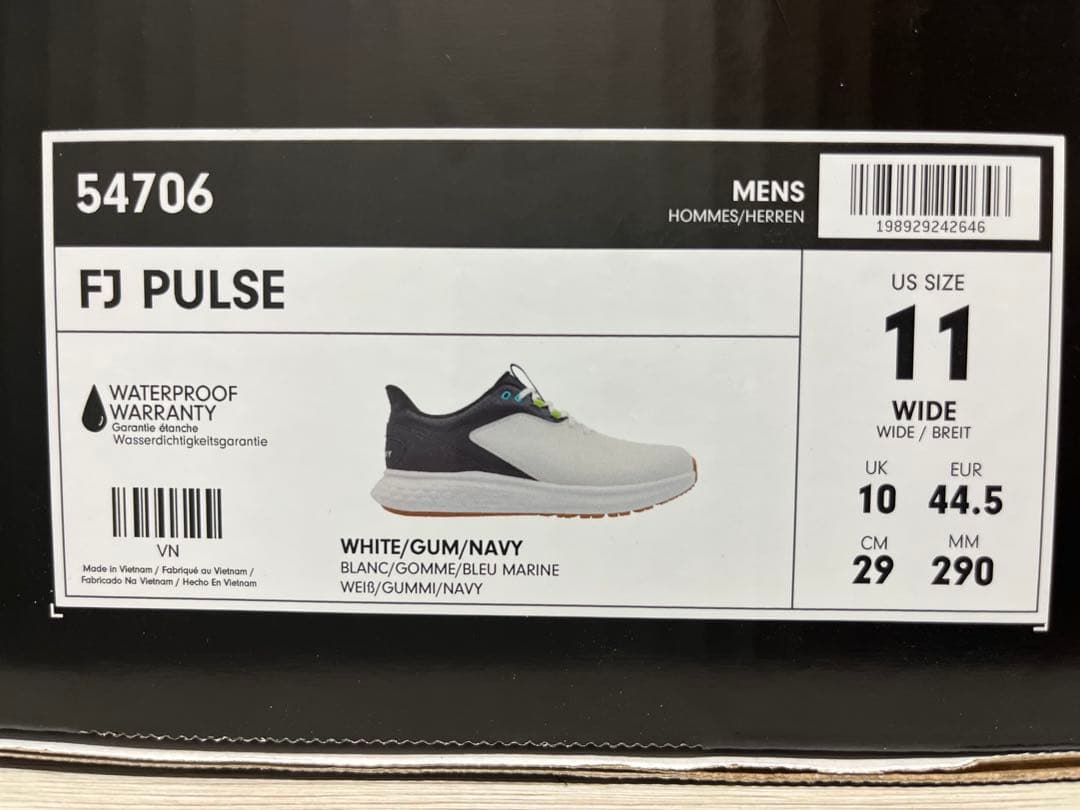 FOOTJOY フットジョイ　ゴルフシューズ ホワイト/ネイビー　29センチ