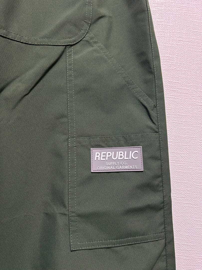 REPUBLIC WIDE PAINTER PANT リパブリック L