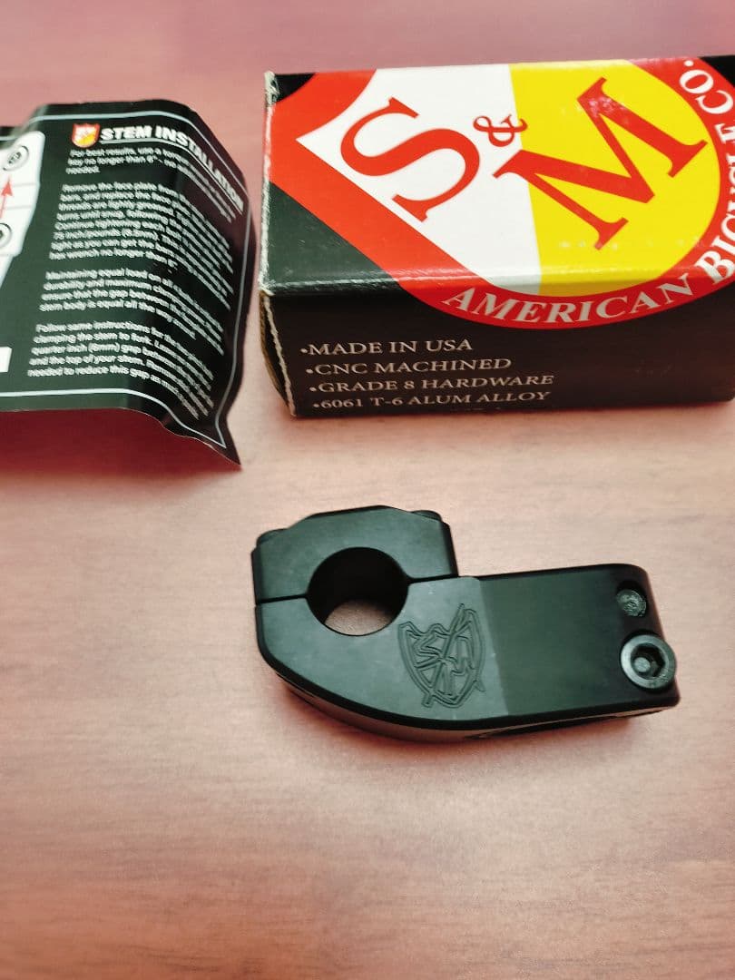 S&M 40 ENDURO V.2 ステム ブラック