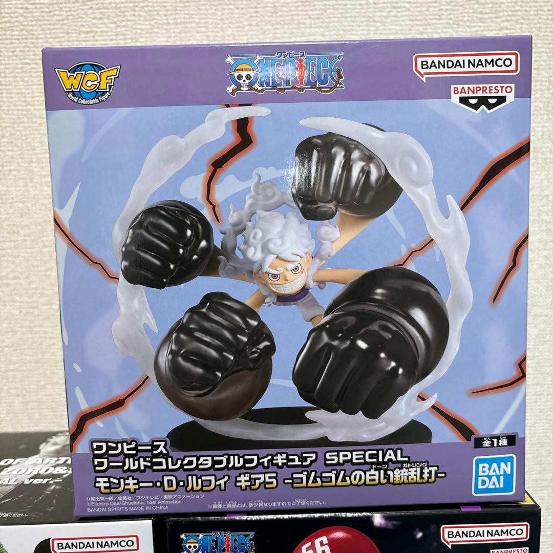 最新プライズ ワンピースフィギュア7体まとめ売り キングオブアーティスト等