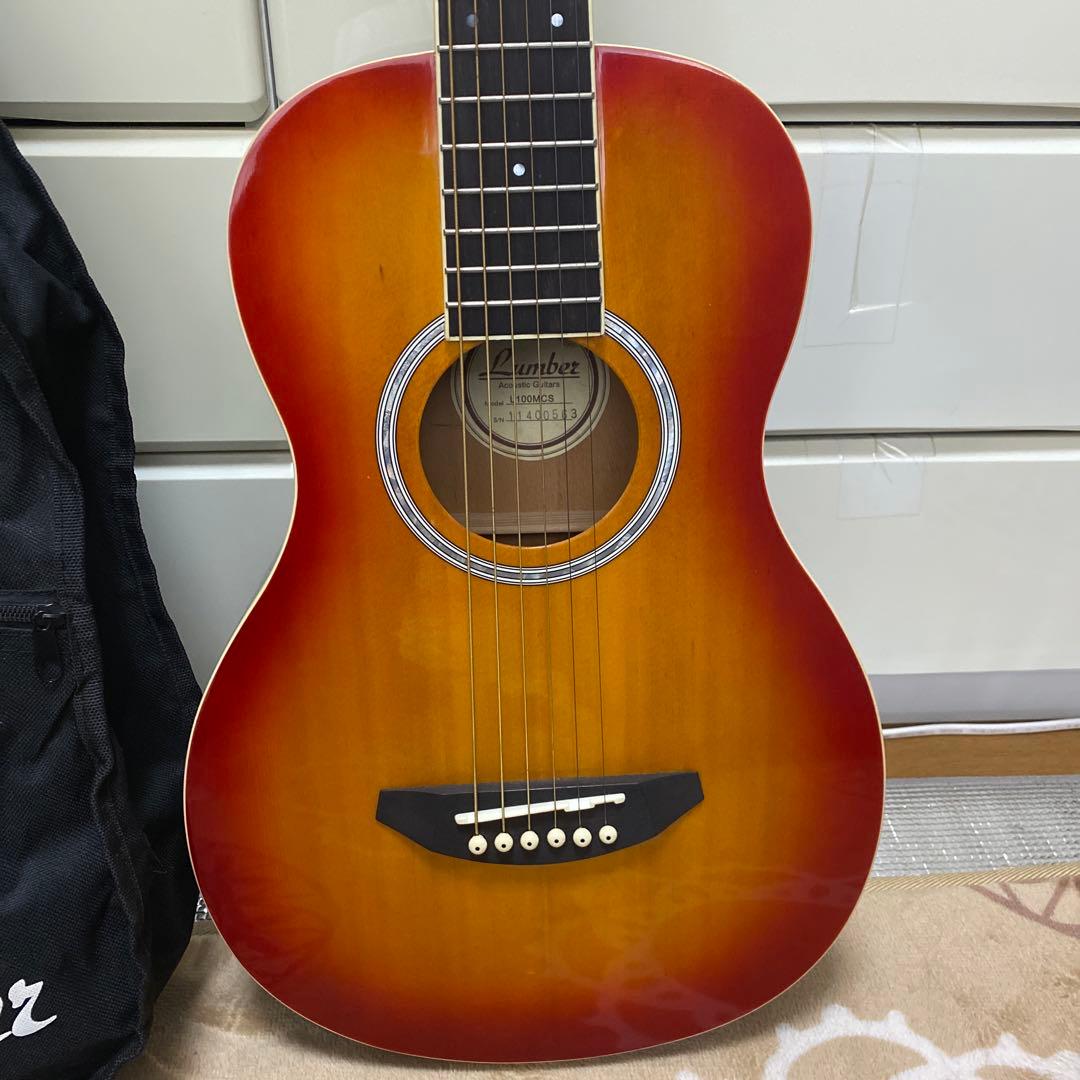 Lumber L100MCSミニアコースティックギター ソフトケース付きランバー