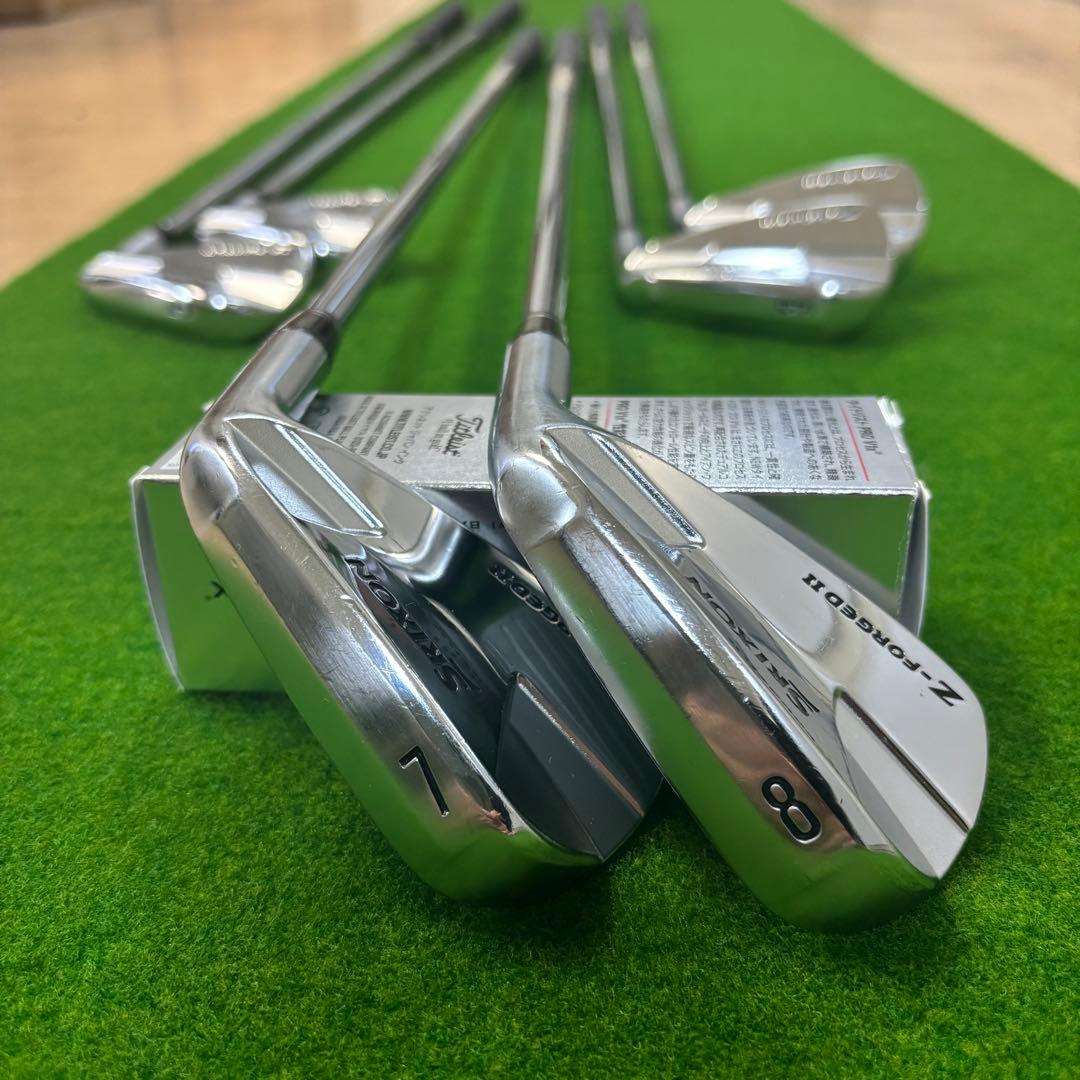 【希少スペック】 SRIXON Z-FORGED II アイアンセット 5-P