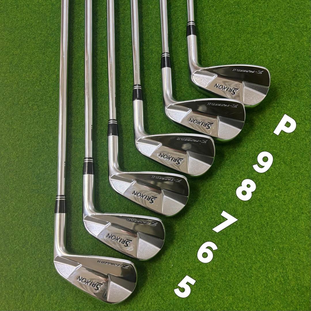 【希少スペック】 SRIXON Z-FORGED II アイアンセット 5-P