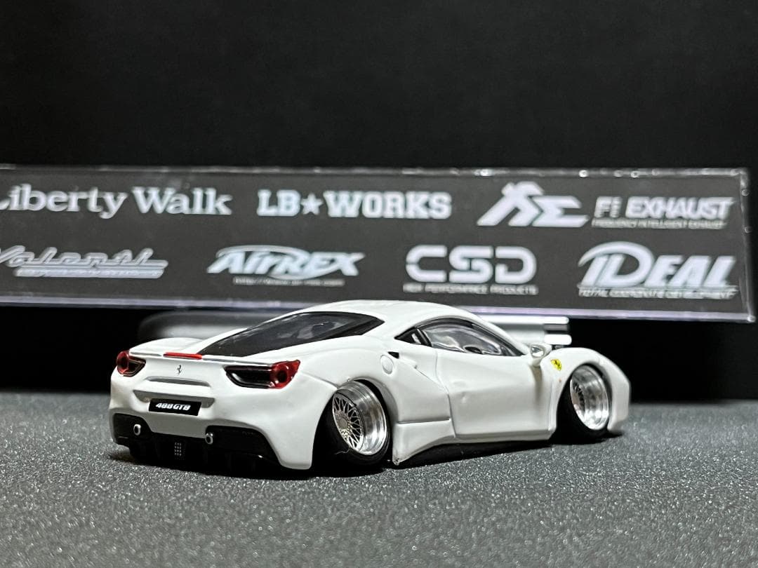 【1/43 カスタム】フェラーリ488 GTB BBS SuperRS風