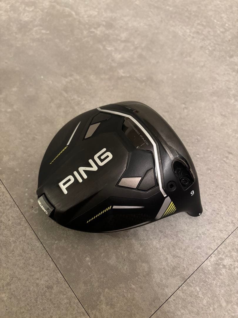 PING G430 MAX 10K 9度 ドライバー ヘッド単品 純正カバー付