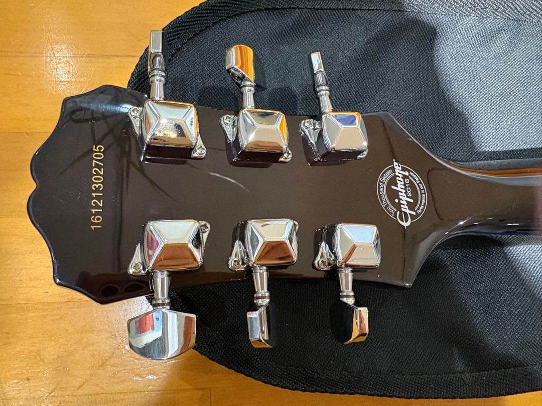 美品！　Epiphone LesPaul Special Ⅱ ブラック系トラ目