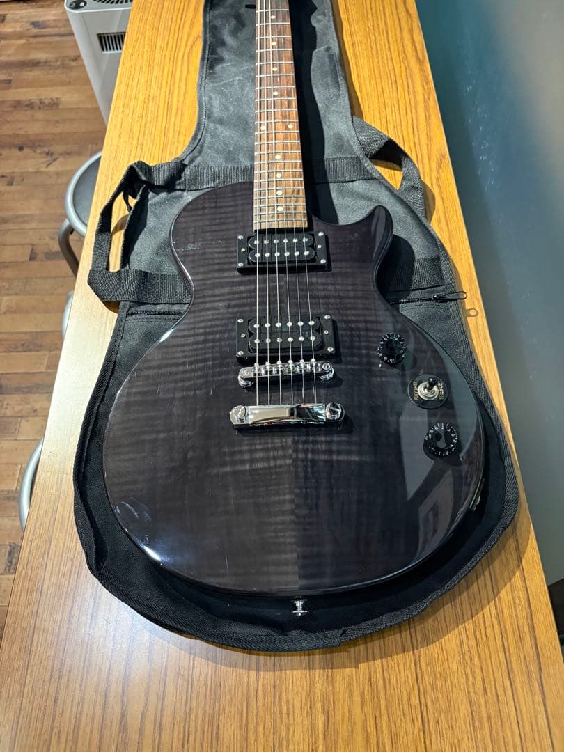 美品！　Epiphone LesPaul Special Ⅱ ブラック系トラ目