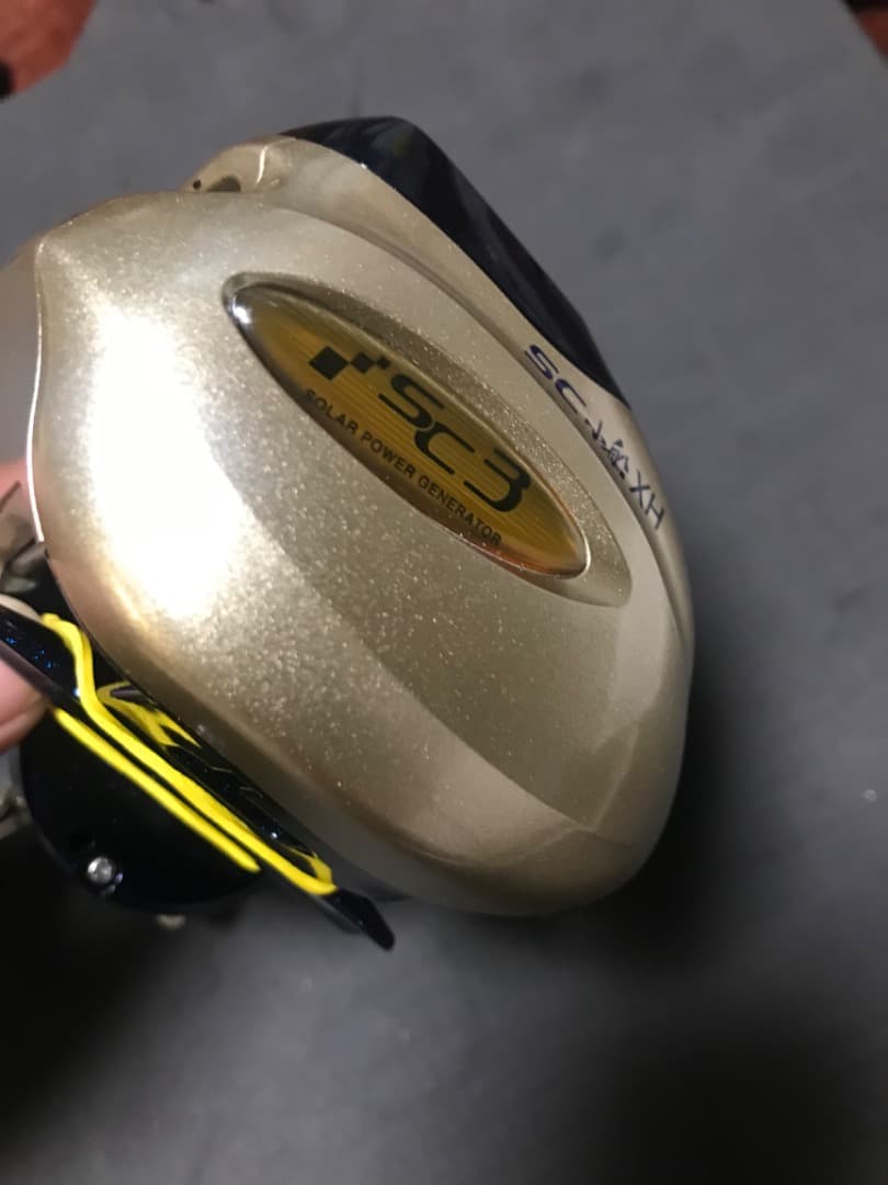 シマノ SHIMANO 800XH カウンター付きリール ソーラーセル搭載