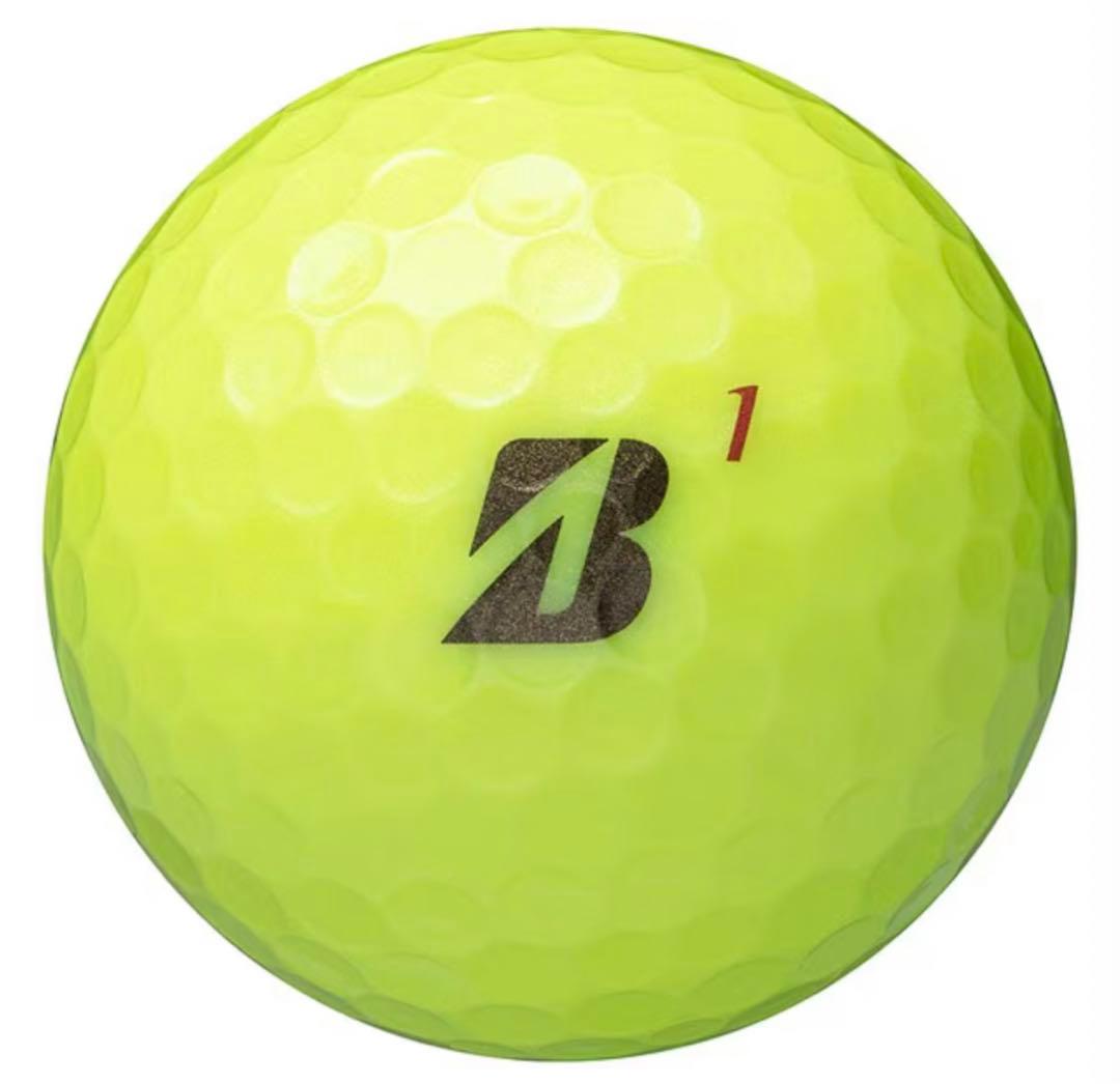新品2026年NEWブリヂストンTOUR B X イエロー1ダース（12球）