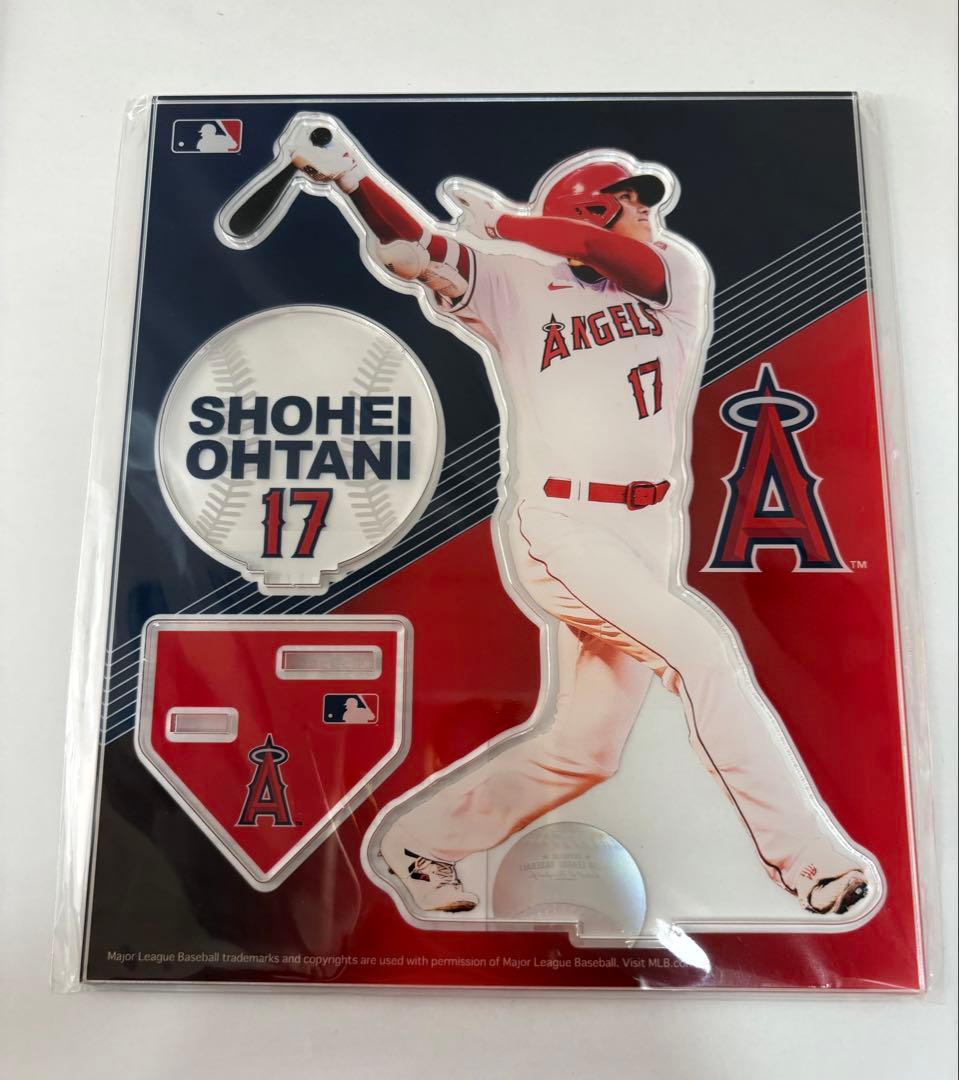 【バラ売り可】大谷翔平 エンゼルス バスタオル&アクリルスタンド 4点セット