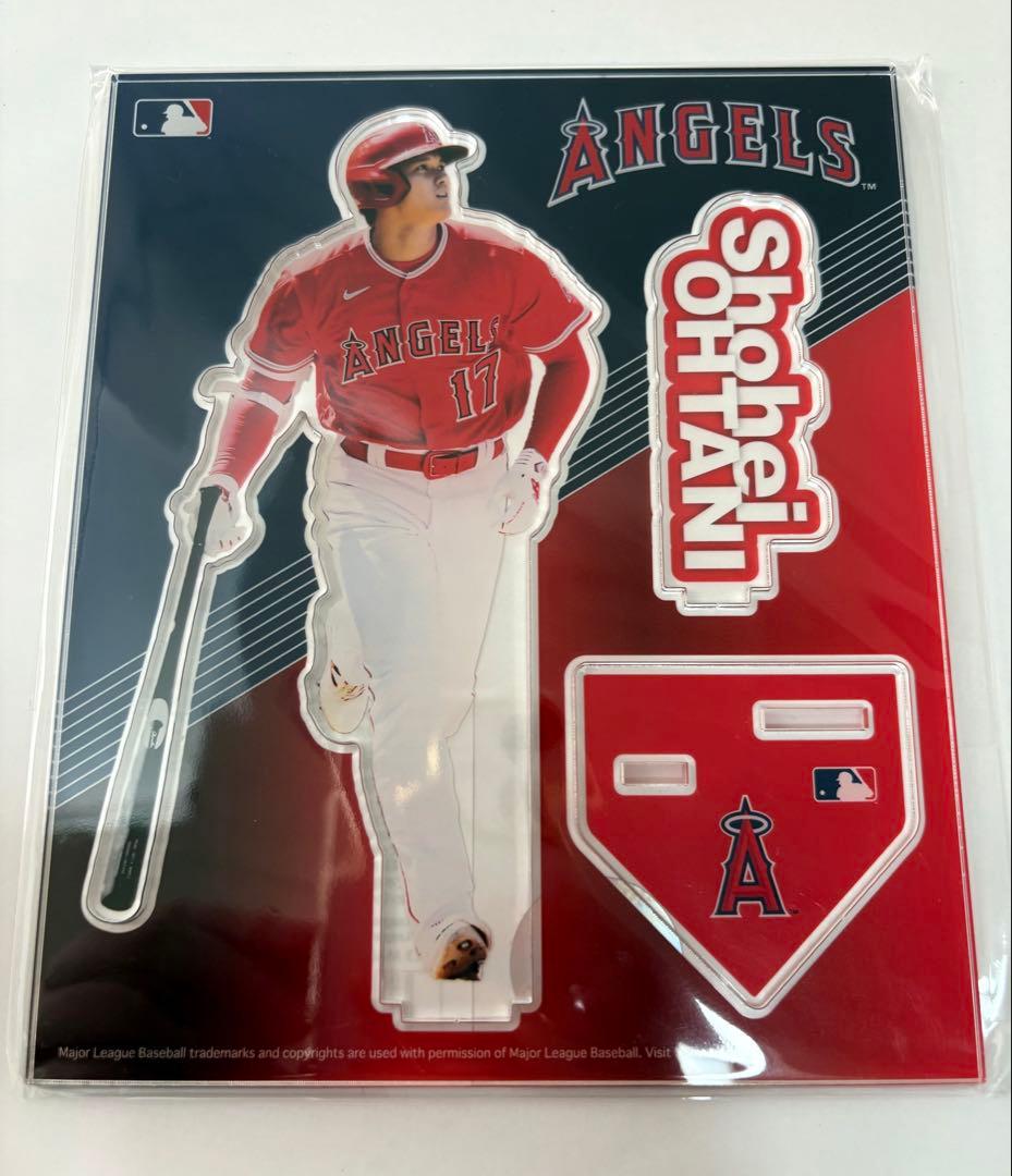 【バラ売り可】大谷翔平 エンゼルス バスタオル&アクリルスタンド 4点セット