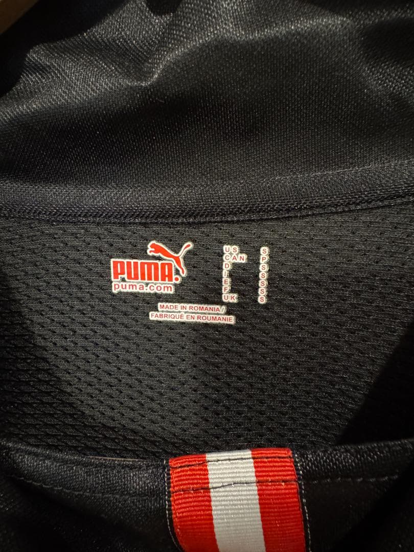 サッカー オーストリア代表 正規品ユニフォーム Puma/USのSサイズ 黒