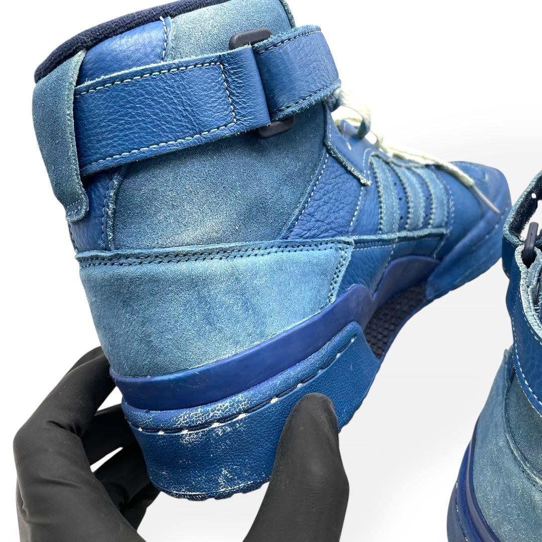 極美品　adidas FORUM 84 HIGH BLUE THREAD　28