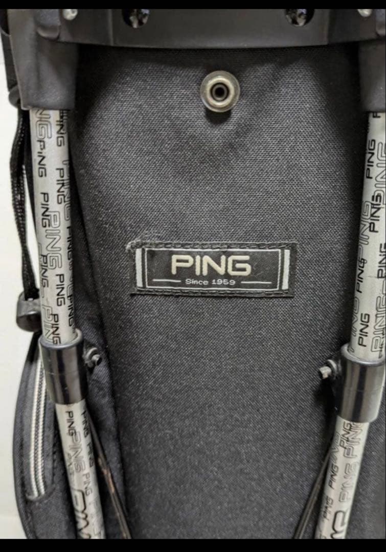 PING E2 ブラックキャディバッグ