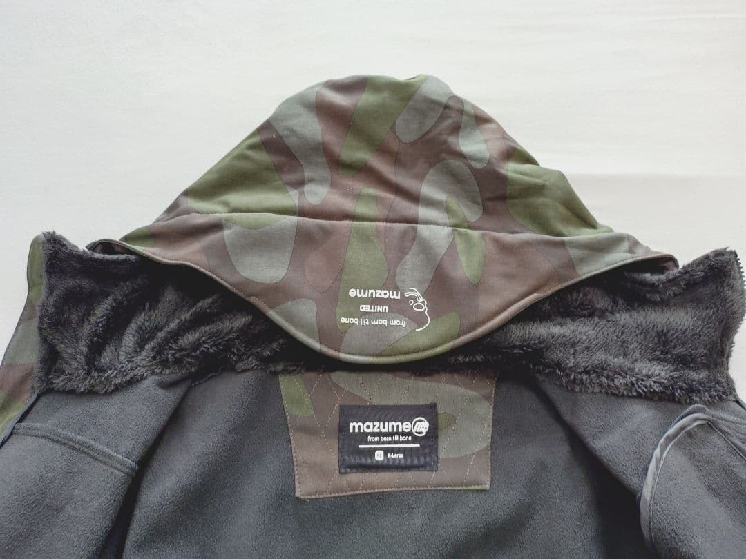 オレンジブルー マズメ MZウインドカットジャケット カモ XL 新品未使用