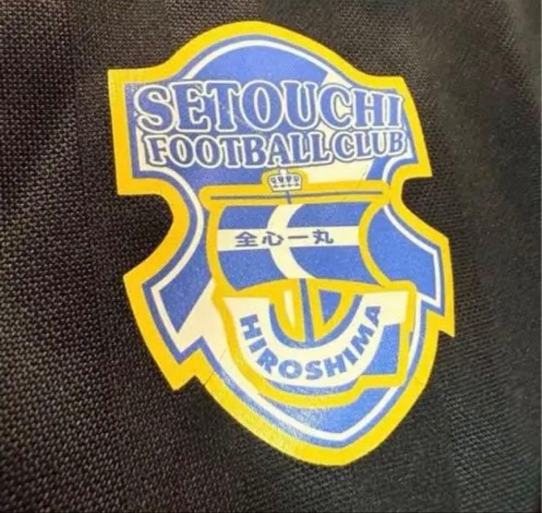 瀬戸内高校サッカー部黒金ジャージセットアップ