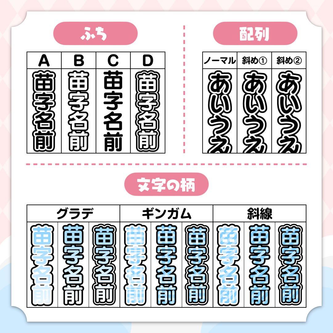 ナちゃん様 キンブレシート