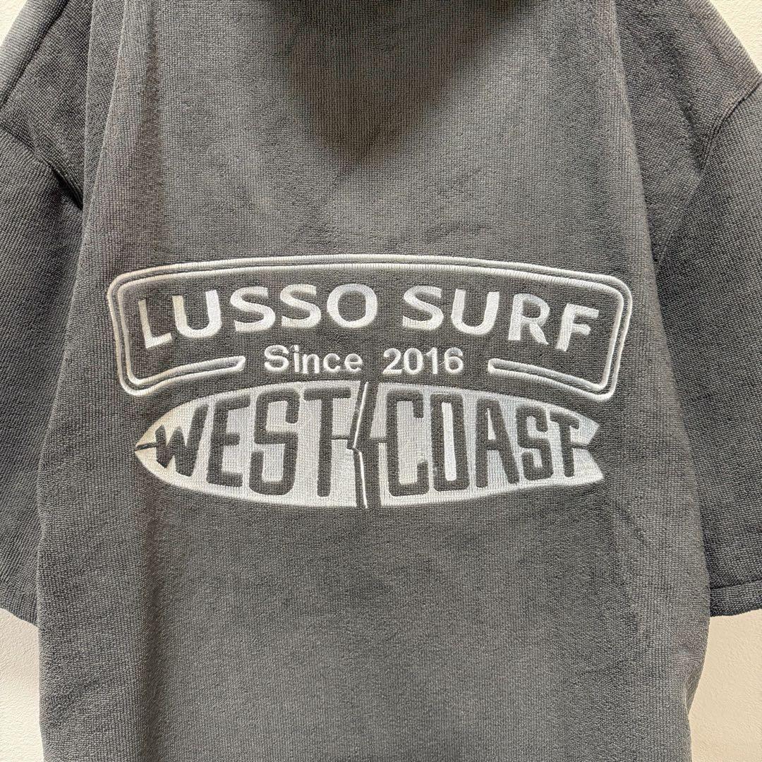 冬に便利　LUSSO SURF お着替えポンチョ　グレー⭐︎送料込み