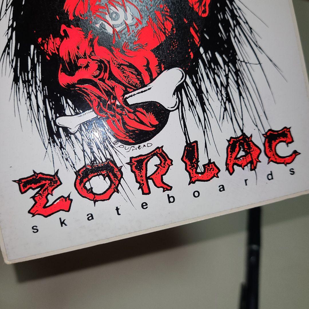 80s Zorlac Skateboards ステッカー ダブルカット