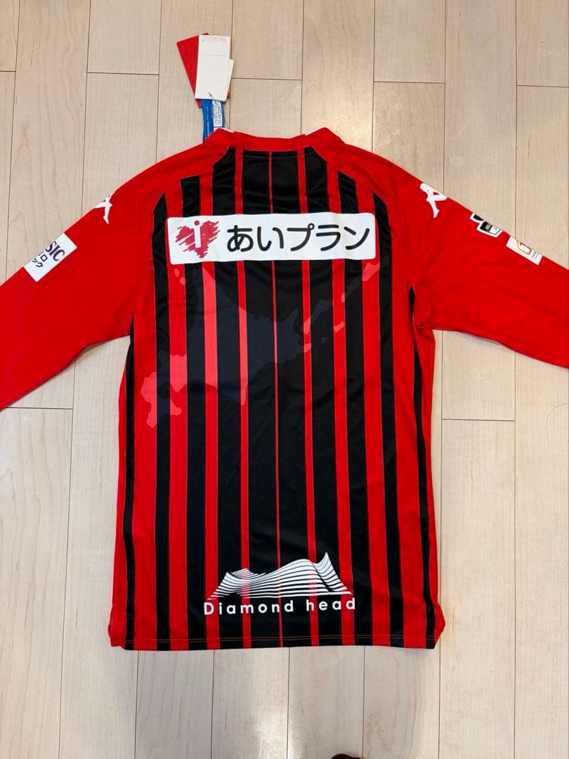 【タグ付新品未使用】北海道コンサドーレ札幌2018年ユニフォーム長袖SS（XS）