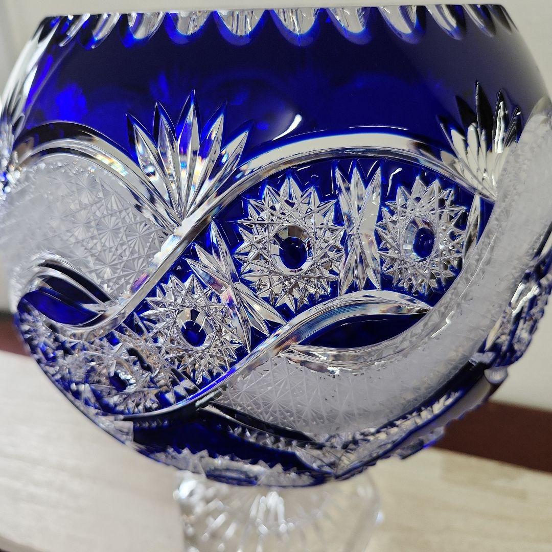 ドイツ　HALLER クリスタル　花瓶