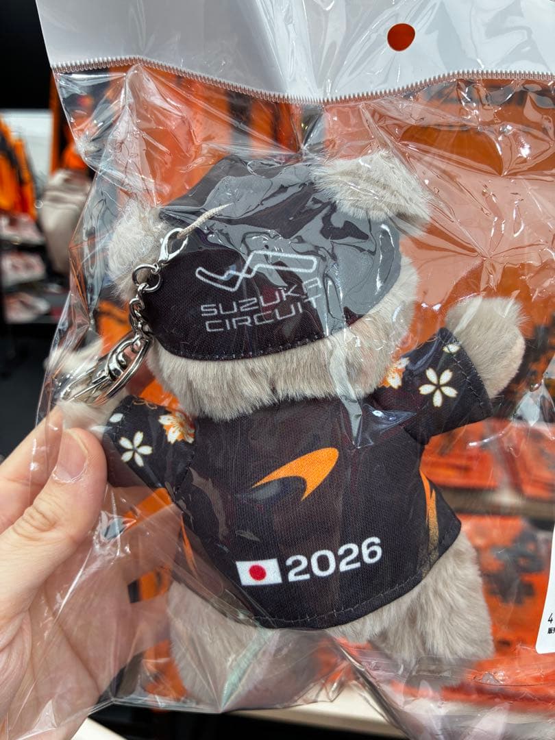 マクラーレンF1 2026 日本限定グッズ　クマ　ぬいぐるみ