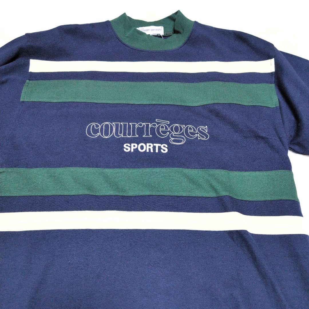 courreges SPORTS Vintage 未使用 タグ付き トレーナー