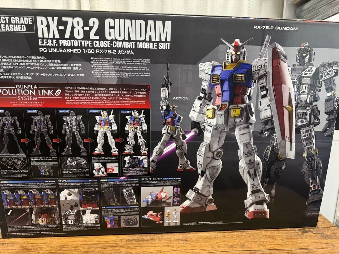 PG UNLEASHED 1/60 RX-78-2 ガンダム(水転写デカール付)