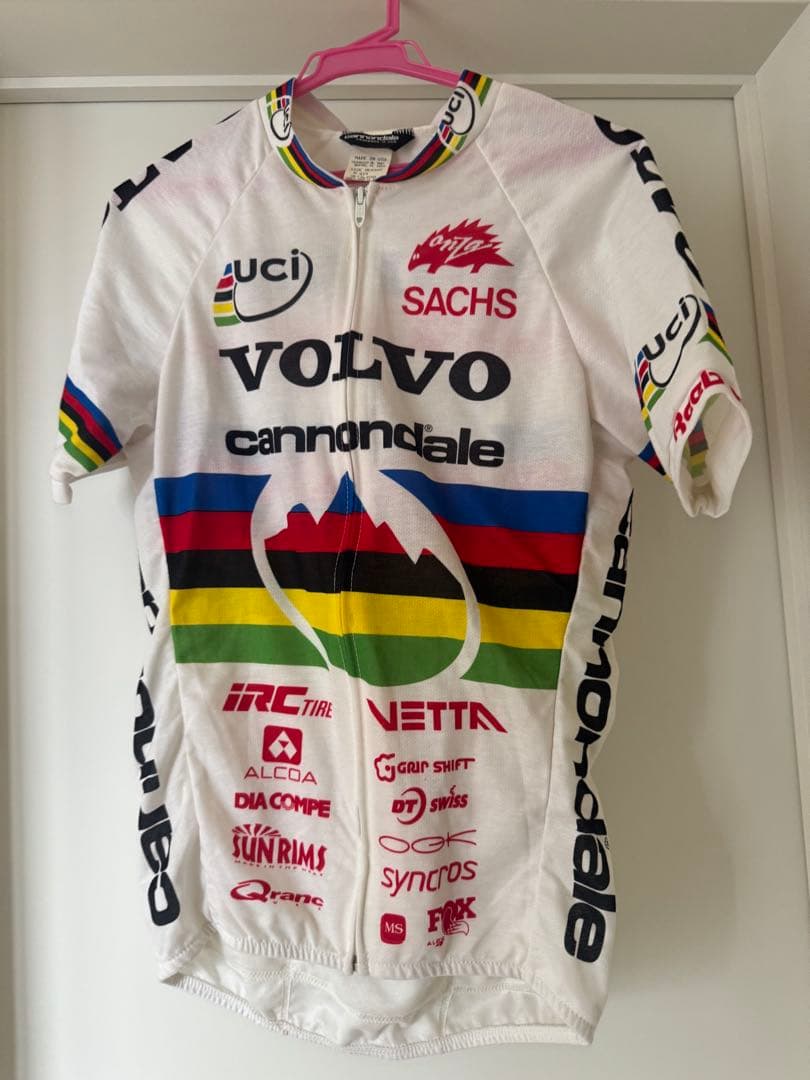 Volvo cannondale アルカンシェル　ジャージ　Mサイズ