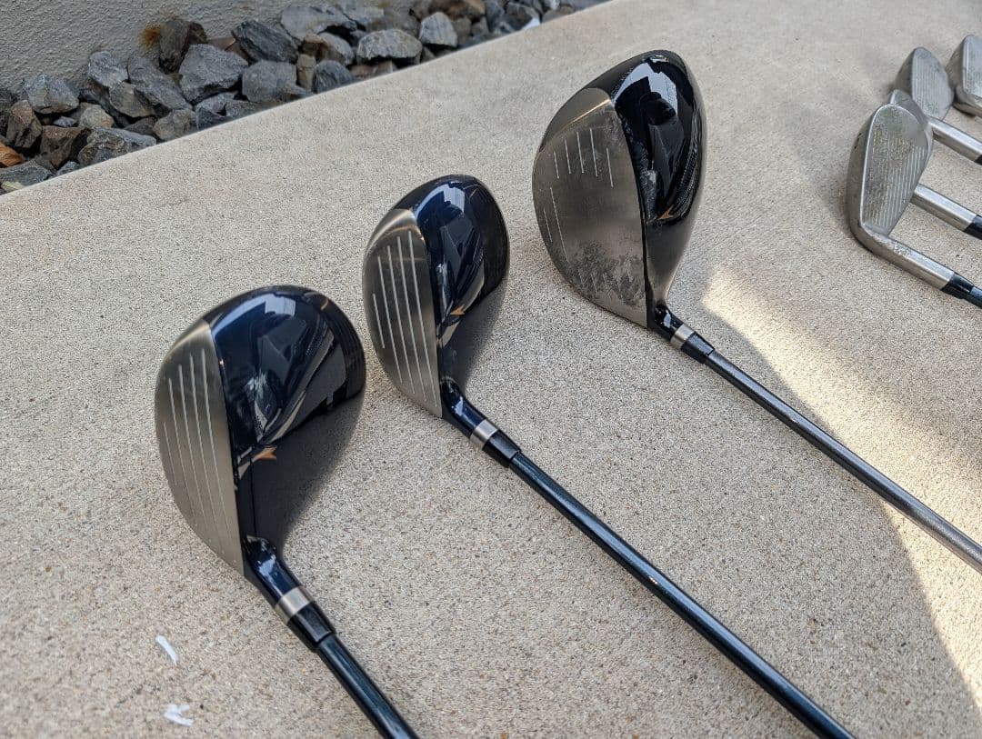 Fitway 12本セット　メンズゴルフクラブセット キャディバッグ付