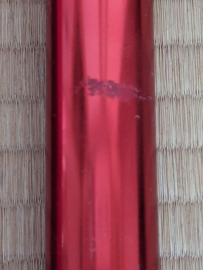 アルミポールフルセット RED ☆  peakポールケースのおまけ付き
