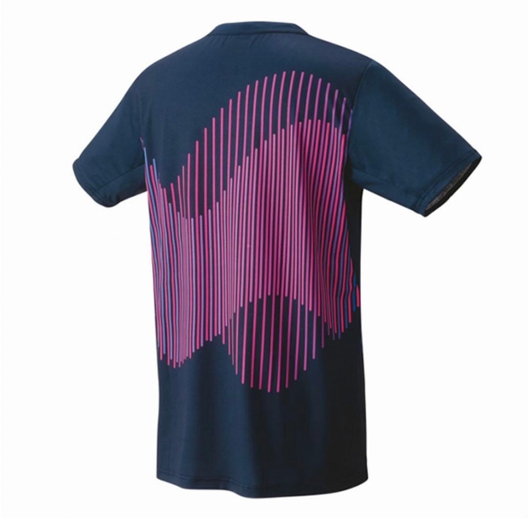 YONEX インディゴマリン Vネック Tシャツ Lサイズ