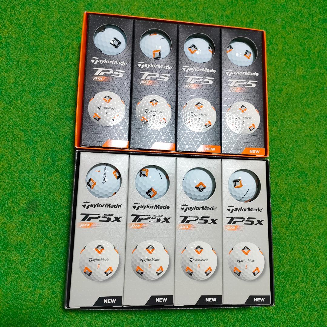 TaylorMade TP5 TP5x pix 2ダース