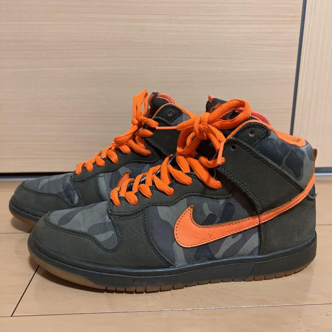 スケートボード Nike Dunk High Brian Anderson Camo
