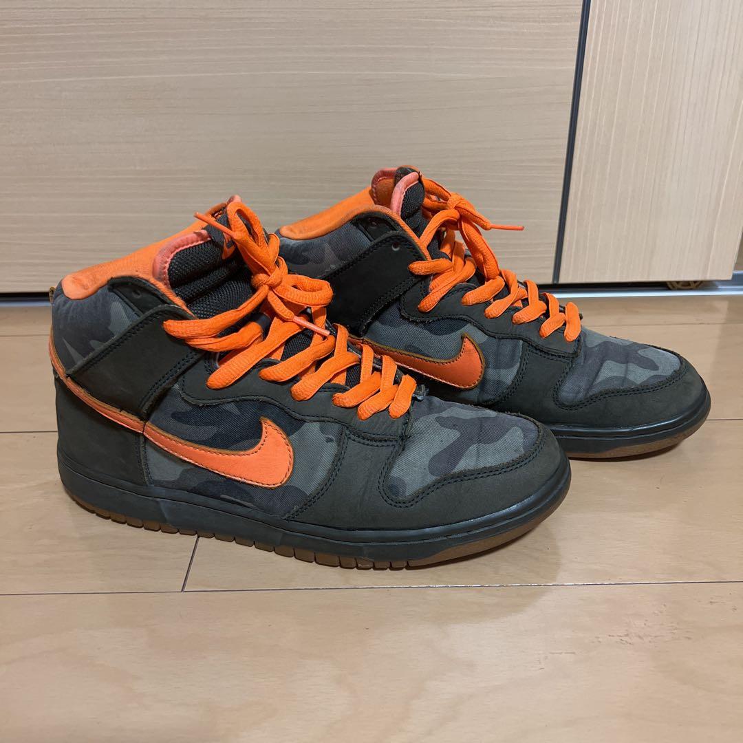 スケートボード Nike Dunk High Brian Anderson Camo